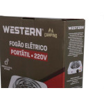 Fogao 1 Boca Eletrico Western 220V 1000W Fg1000-220