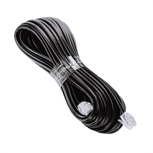 Cabo Fone Interneed Liso Jack/Jack 5M Preto 000747