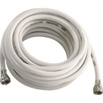 Fio Coaxial Interneed Rg 06 Com Conector Branco 67 100pcs 2,0M 007210