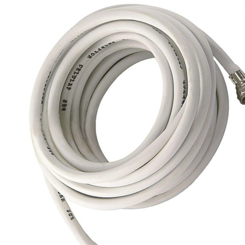 Fio Coaxial Interneed Rg 06 Com Conector Branco 67 100pcs 5,0M 007302