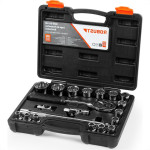 Jogo Soquete Estriado 1/2'' Robust 20 Pecas 8-32Mm 