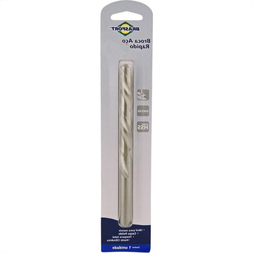 Broca Aco Rapido Brasfort 6,0Mm Blister 7771