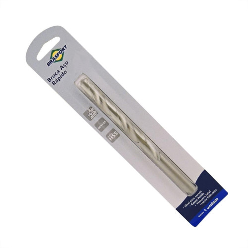 Broca Aco Rapido Brasfort 6,0Mm Blister 7771