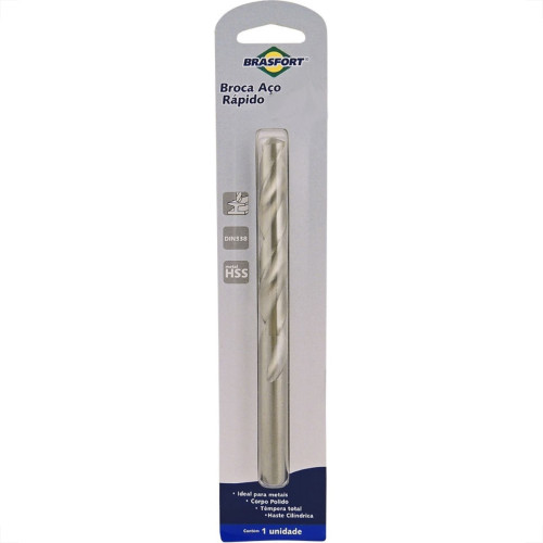 Broca Aco Rapido Brasfort 12,5Mm Blister 7784