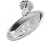 Acessorio Wc Clarainox Aco Saboneiteira Parede Cromado 67015