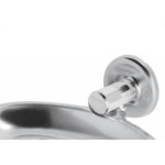 Acessorio Wc Clarainox Aco Saboneiteira Parede Cromado 67015