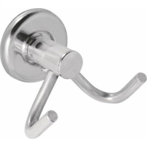 Acessorio Wc Clarainox Aco Cabide Duplo Cromado 25017