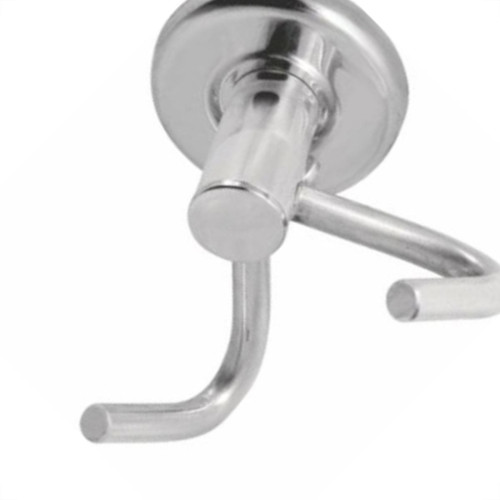 Acessorio Wc Clarainox Aco Cabide Duplo Cromado 25017