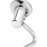 Acessorio Wc Clarainox Aco Cabide Simples Cromado 25022