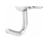 Acessorio Wc Clarainox Aco Cabide Simples Cromado 25022