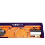 Acessorio Wc Clarainox Aco Kit Com 5 Pecas Cromado 46017