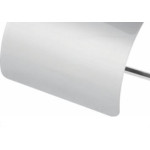 Acessorio Wc Clarainox Aco Papeleira Com Tampa Cromado 48012