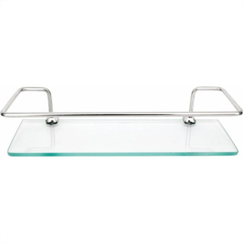 Acessorio Wc Clarainox Aco Porta Shampoo Reto Cromado 55008