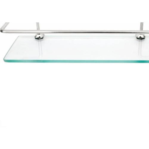Acessorio Wc Clarainox Aco Porta Shampoo Reto Cromado 55008