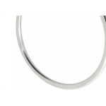 Acessorio Wc Clarainox Aco Porta Toalha Argola Cromado 91007