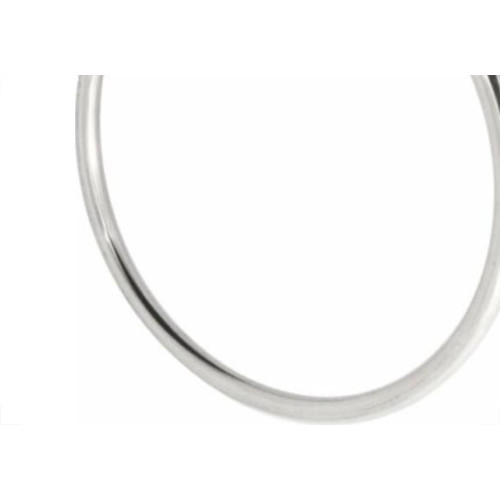 Acessorio Wc Clarainox Aco Porta Toalha Argola Cromado 91007