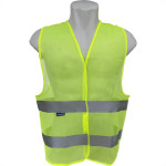 Colete Para Sinalizacao Brasfort 2 Linhas Amarelo G 9093