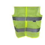 Colete Para Sinalizacao Brasfort 2 Linhas Amarelo G 9093