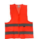 Colete Para Sinalizacao Brasfort 2 Linhas Laranja G 9095