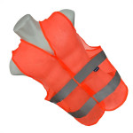 Colete Para Sinalizacao Brasfort 2 Linhas Laranja G 9095