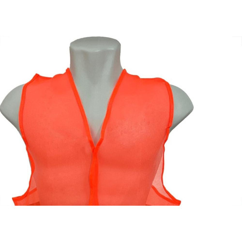 Colete Para Sinalizacao Brasfort 2 Linhas Laranja G 9095