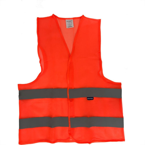 Colete Para Sinalizacao Brasfort 2 Linhas Laranja Xg 9096