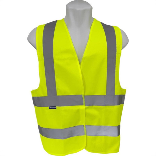 Colete Para Sinalizacao Brasfort 4 Linhas Amarelo Xg 9098