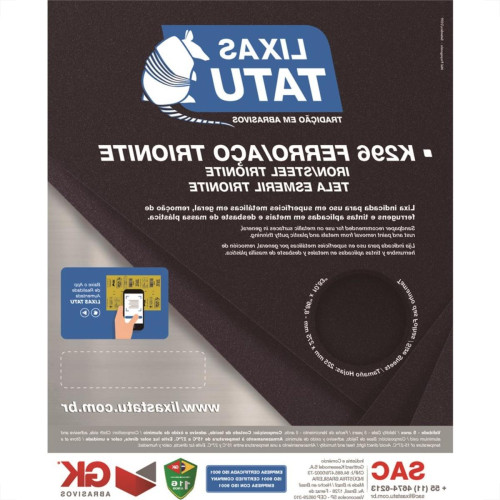 Lixa Ferro Tatu 40 K29600400050 - Kit C/50 