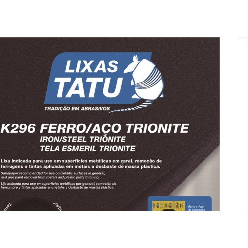 Lixa Ferro Tatu 40 K29600400050 - Kit C/50 