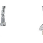 Engate Flexivel Metal Cromado Vila Rica 40Cm 214