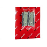 Dobradica Fama 1295 Ferro Cromado Bicromatizado 3.1/2'' Blister Com 3 Pecas 