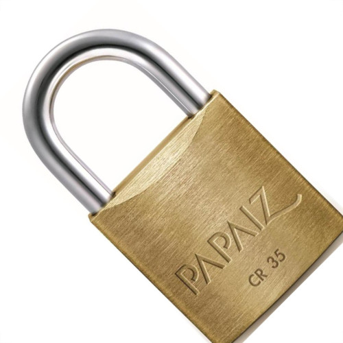 Cadeado Papaiz 35Mm Flowpack 100350Cx - Kit C/5 
