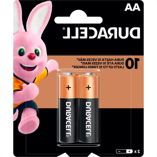 Pilha Duracell Alcalina Pequena Aa Cartela 2Pecas 
