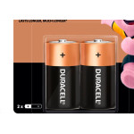 Pilha Duracell Alcalina Media ''C'' Cartela 2 Pecas 