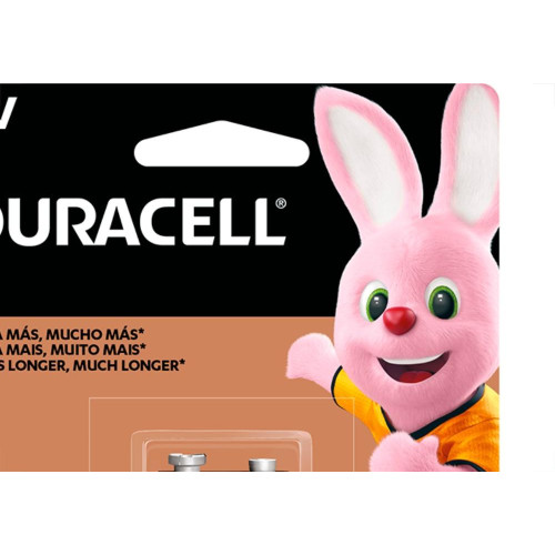 Pilha Duracell Bateria 9V Cartela 1 Peca 