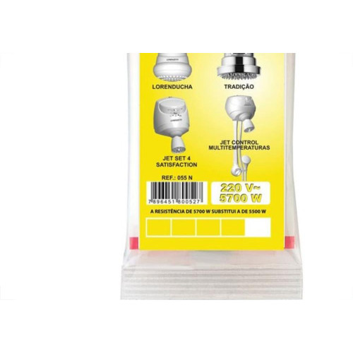 Resistencia Lorenzetti Tradicional 220V 5500W 055N 