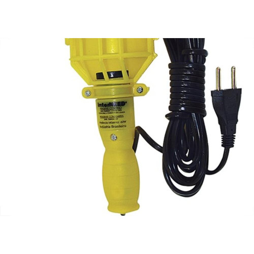 Pendente Pvc Amarelo Para Tomada 10M Interneed 1621