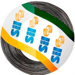 Fio Solido Sil10,0Mm Preto 100M 