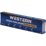 Pedra Afiar Western Dupla Face 20Cm 208