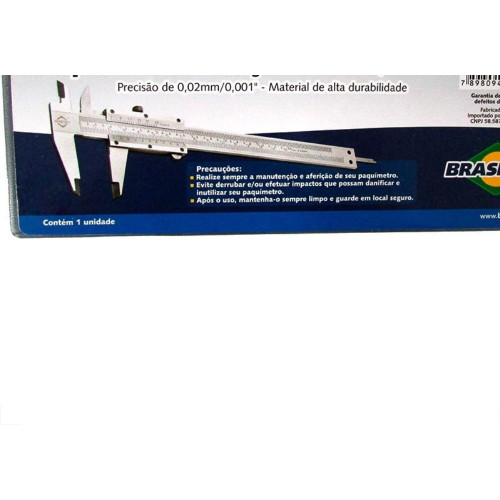 Paquimetro Brasfort Aco 150 X 0,02Mm 8069