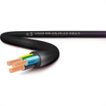 Fio Cabo Pp Sil 3X 1,50Mm 500V 100M 