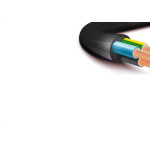 Fio Cabo Pp Sil 3X 1,50Mm 500V 100M 