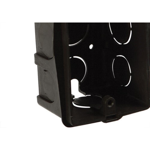 Caixinha Luz Plastica 4X2 Pial/Legrand Preta 689044 - Kit C/32 