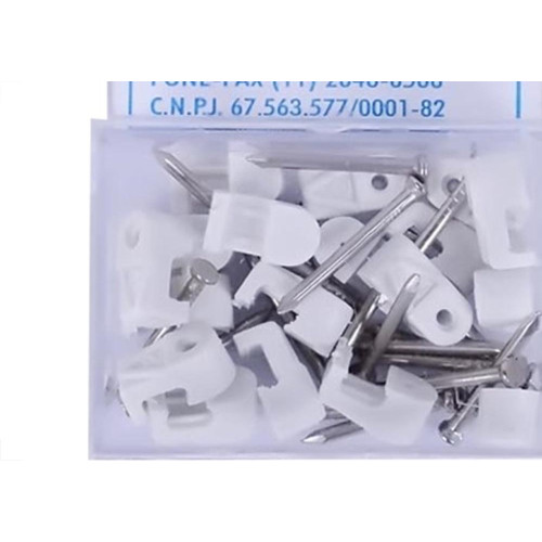 Grampo Fixa Fio Tipo Garra Romeplast 16/18 N2 Com 20 Pecas 