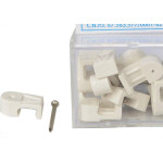 Grampo Fixa Fio Tipo Garra Romeplast 10/12 N4 Com 12 Pecas 