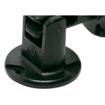 Fixador Porta Soprano Pvc Piso Preto 3005.0221.92 - Kit C/12 