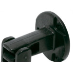 Fixador Porta Soprano Pvc Piso Preto 3005.0221.92 - Kit C/12 
