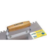 Desempenadeira Aco Castor Dentada 12X27Cm 221