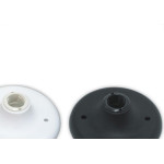 Plafonier Pvc Taschibra Preto Redondo Soquete Pvc E27 -02