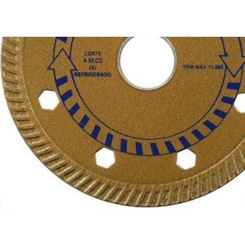 Disco Diamantado Braskoki 110Mm Granitos Seco Agua 